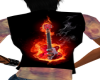 Fire Guitar Vest/Shirt
