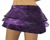 ~h~ black lavender skirt