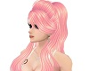 (k) cute pink hairdo