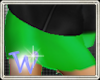 *W* Green Silk Skirt