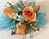 PEACH TEAL]WristCorsage