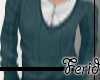 F|Teal Sweater