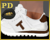 [PD] Brown/White Sneaker
