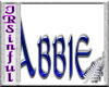 Abbie Name Sticker