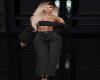 S* Black Baggy Jeans