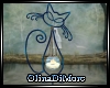 (OD) Candle cat blue