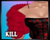 Valentine Fur Red