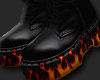y. Leather Flame Boot ll
