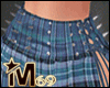 M69 Blue Plaid Skirt