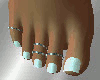 SxL Feet&Rings White GA