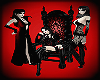 Goth Vamp Throne Chair 2