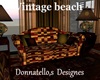 vintage beach sofa