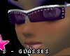 [V4NY] S-Glasses Purple