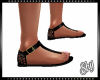 !1S Black Sandals