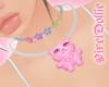 Bear Necklace<3 Pink