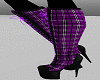 H/Brianna Boots Purple