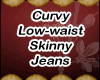 [E]Low-waist Jeans Green