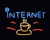 Internet Coffee Sign