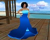 Cosmic Blue Gown