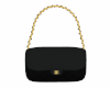 Shearling Flap Bag Blk2