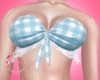 D cutielace bikini blue