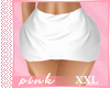 PINK-White Skirt Xxl