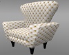 Royal Gold & White chair