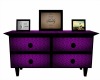 Purple Vintage Dresser