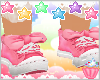 ! Pink Sneakers Bow 