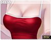 é. Red Dress + Socks