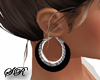 Black n' White Earrings2