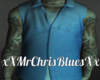 Blue Sleeveless Tatts