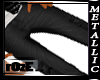 [R] Metallic black Pants