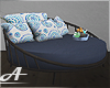 !A! Blue Bed & Poses