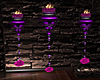 Purple hanging Candles