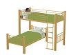 Bunk beds with pose