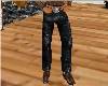 Black Harley D Pants