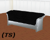 (TS) Blk Silver couch