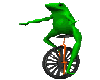 Frog on a Unicycle