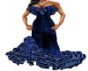 Sexy Blue Salsa Dress