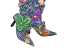Flower Power boots