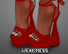 Brie Red Heels