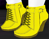 Sal Ankle Boots Yellow