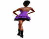 Purple Dancer Skirt LD