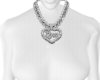 Lena custom heart chain