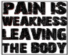 PAIN gym poster
