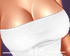 Denim Short Set White