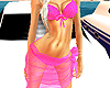 *T* Pink Bikini & Sarong