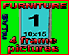 4 frame pictures rotated