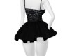 Black Fluffy Dress